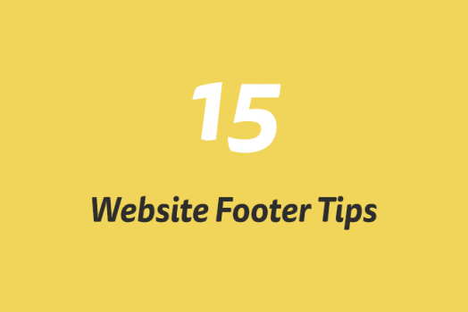 15 Tips untuk Membuat Footer Situs Web yang Hebat